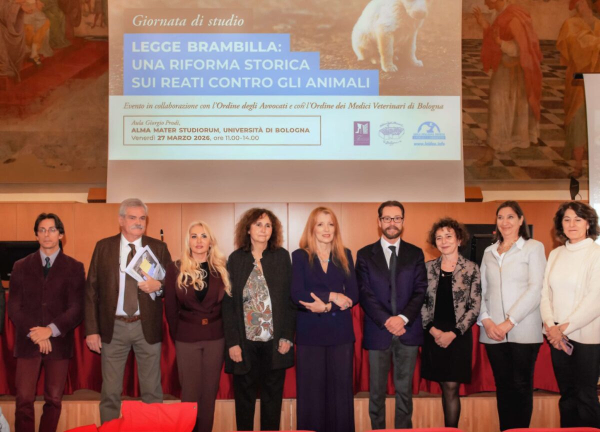 REATI CONTRO GLI ANIMALI, GIORNATA DI STUDIO A BOLOGNA: MAGISTRATI, FORZE DELL’ORDINE, VETERINARI INSIEME PER APPLICARE LA LEGGE BRAMBILLA